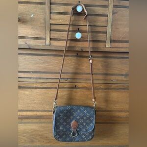 Louis Vuitton Monogram Saint Cloud with replaced strap